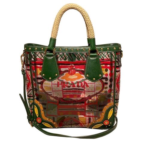 prada plex stampato shopping tote larice|Prada Plex Stampato Shopping Tote .